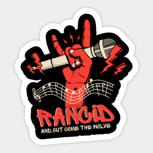 Rancid Sticker